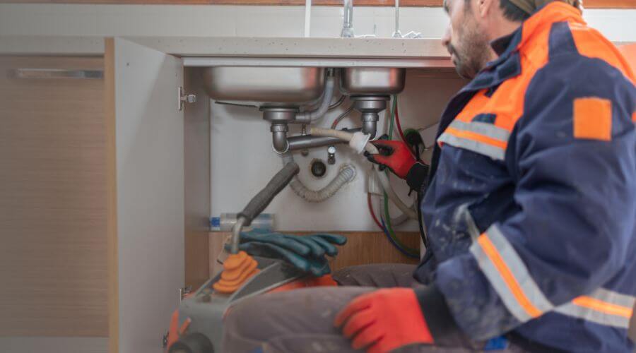 Slab Leak Detection in Dry Fork, VA